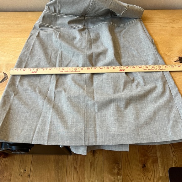 WORTH NY DRESS 14 WOOL BLD CAREER SHEATH MINIMALIST CLASSIC PROFESSIONAL SLEEK - Picture 11 of 13